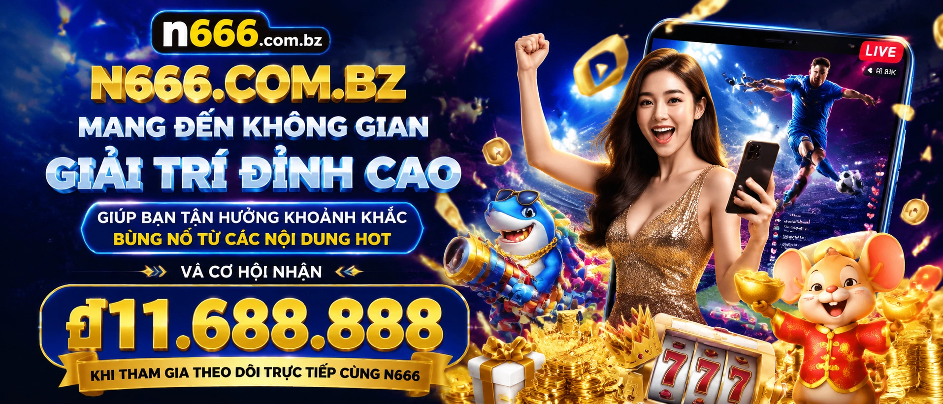 Bắn cá đa chủ đề trên N666