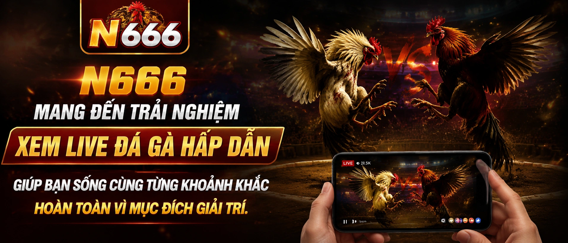 Danh mục Đá Gà và trải nghiệm mobile web trên n666.com.bz