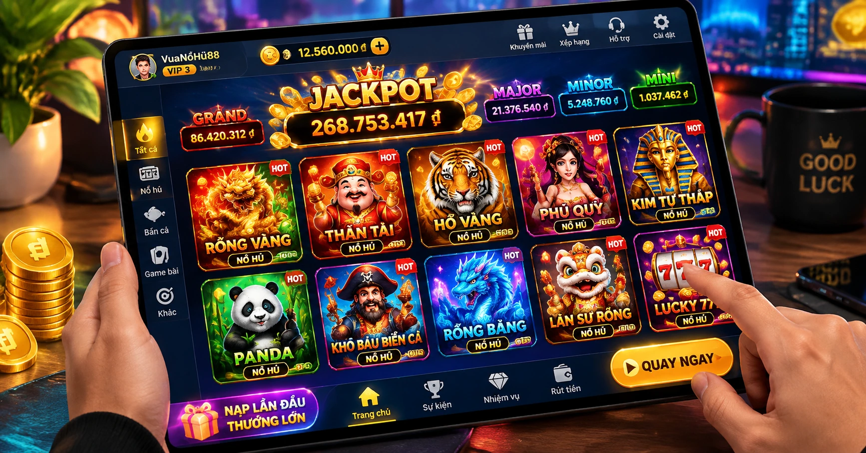Khám phá hello88 nổ hũ – Trải nghiệm game nổ hũ đỉnh cao - image 3 Khám phá hello88 nổ hũ – Trải nghiệm game nổ hũ đỉnh cao - image 3